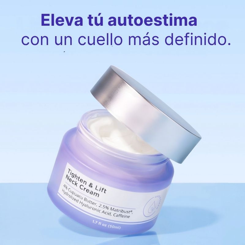 Clarisa Beauty Neck Lift™ | Crema reafirmante antiedad para Cuello & Escote