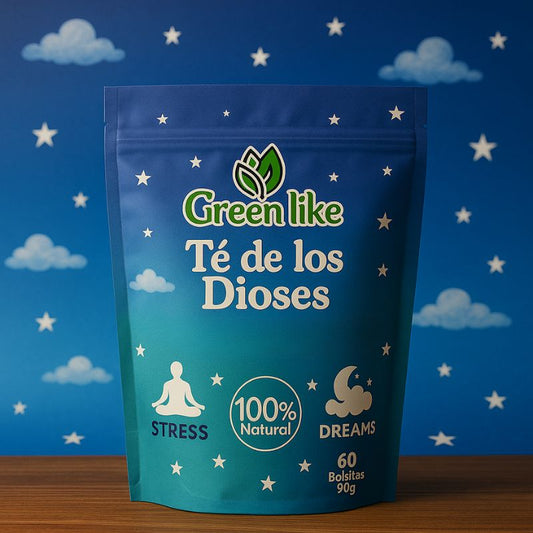 Té de los Dioses | Calma el estrés y duerme profundo con ritual 2-en-1 (día & noche)